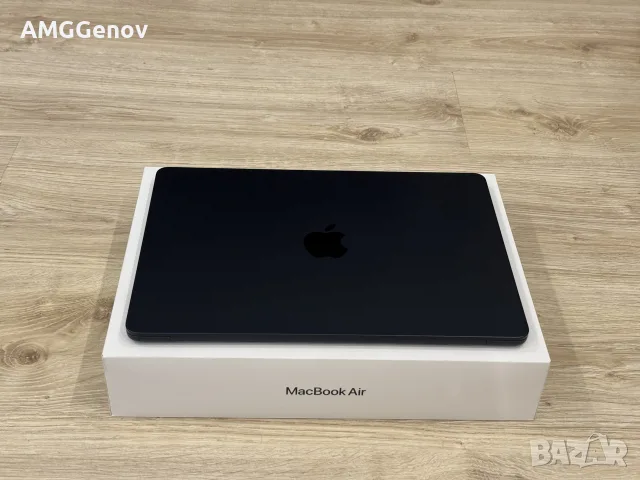 Като Нов 13.6’ Apple Macbook Air M4 16GB Ram 256GB SDD  100% Battry -Гаранция, снимка 6 - Лаптопи за работа - 55430413