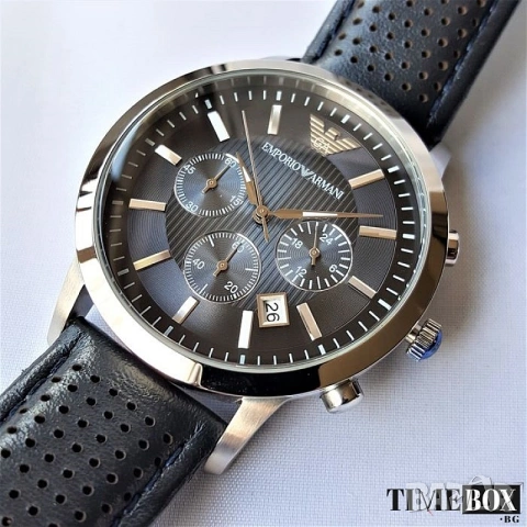 Emporio Armani AR2473 Renato Chronograph, снимка 4 - Мъжки - 38800944