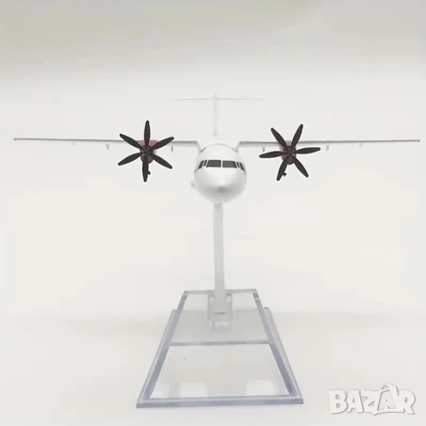 ATR 72 самолет модел макет Caribbean метален пътнически маршрут къси разстояния пътници билет кабина, снимка 2 - Колекции - 54059750