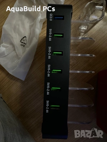 Зарядна станция за телефони, таблети, слушалки и тн., снимка 7 - USB кабели - 54569173