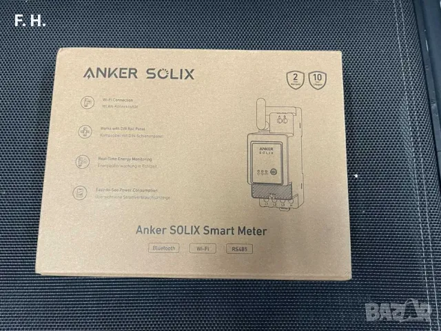 Anker Solix Smart Meter смарт електромер, съвместим с Anker Solarbank