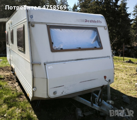 Продавам легендарна немска каравана Dethleffs, модел RM5., снимка 2 - Каравани и кемпери - 54200854