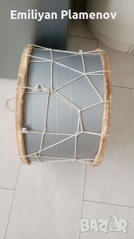  Тъпън Истинска кожа 20 инча , снимка 2 - Ударни инструменти - 54032987