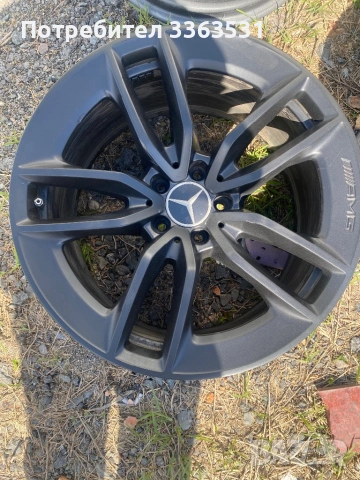 Пригинални джанти 19 ки за мерцедес GT AMG, снимка 7 - Гуми и джанти - 54132812