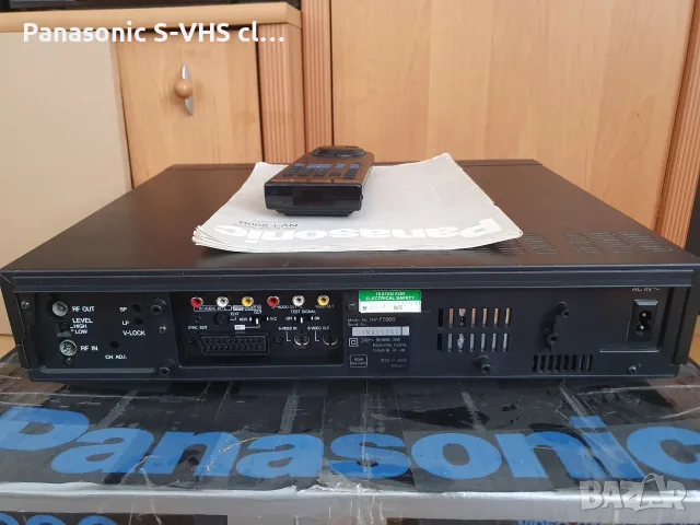Panasonic NV-FS90 S-VHS ,Hi-Fi stereo 7 head SpLp, снимка 9 - Плейъри, домашно кино, прожектори - 55680202