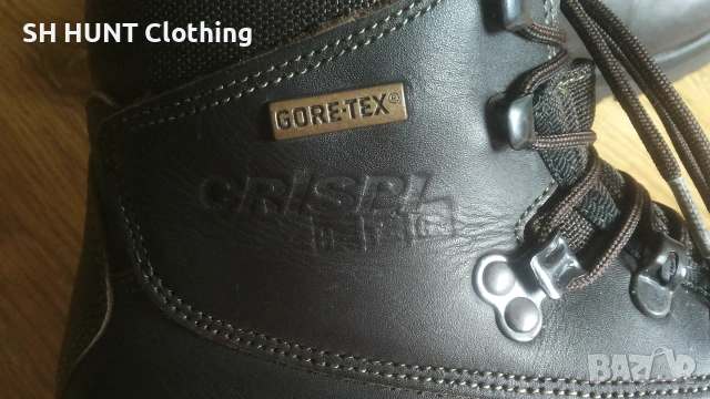 CRISPI HTG GORE-TEX Leather Boots размер EUR 41 обувки естествена кожа водонепромокаеми - 2732, снимка 4 - Мъжки боти - 54983174