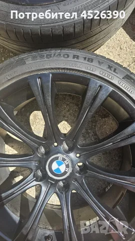 Джанти за BMW 18" спортен пакет с гуми Continental (Предни 8 / Задни 8.5J), снимка 3 - Гуми и джанти - 55613232