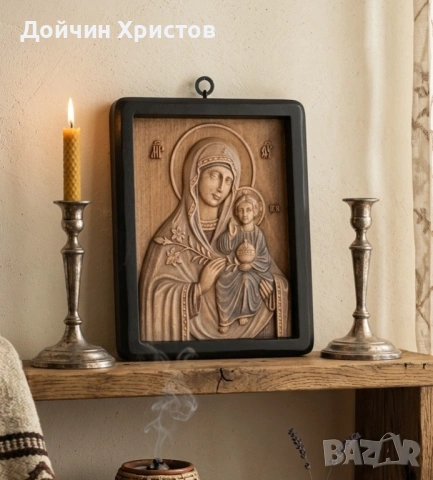 Богородица - Неувяхващ Цвят , снимка 2 - Икони - 54834939