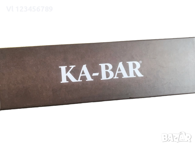 Кован от гаечен ключ 3" стоманен нож KA-BAR, снимка 8 - Ножове - 55056206
