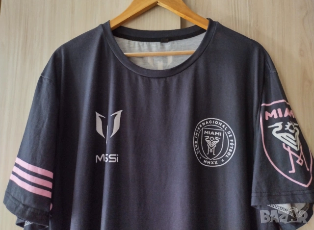 Inter Miami / Lionel Messi - мъжка фен тениска 5XL, снимка 3 - Тениски - 54574108