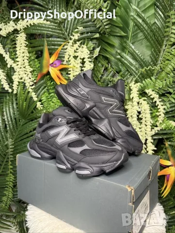 New Balance 9060 Triple Black (36-44 номер)