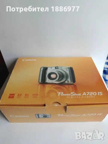 Canon PowerShot A720 IS, снимка 2 - Фотоапарати - 54494952