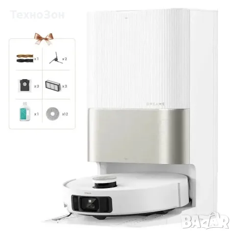 Dreame X50 Ultra Complete – Робот прахосмукачка с моп и 1 година гаранция, снимка 4 - Прахосмукачки - 55461676