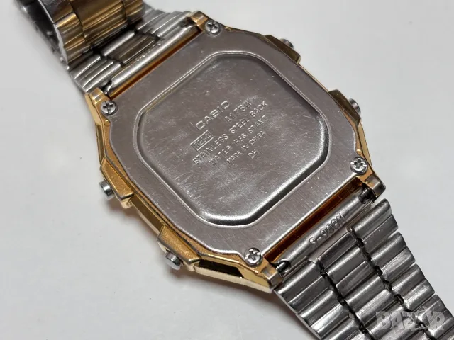 Ретро Часовник CASIO A178W, снимка 7 - Мъжки - 55445340