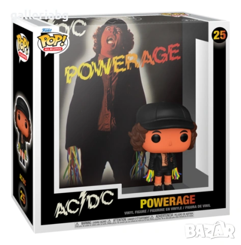 Funko Pop! Albums AC/DC Powerage №25 – Колекционерска Фигура с Албум, снимка 2 - Колекции - 55027212