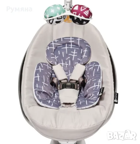 Електрическа бебешка люлка mamaRoo 5.0  - 4moms, снимка 6 - Детски шезлонги - 55513786