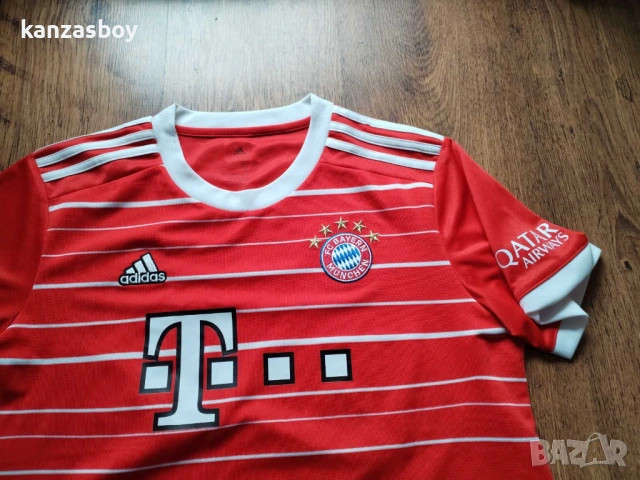 Adidas Bayern Munich 22/23 Womens - дамска фенска тениска Л, снимка 3 - Тениски - 54358185