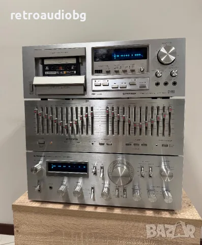 🔈ТОП колекционерски аудио сет PIONEER - усилвател, дек и еквалайзер🔈, снимка 3 - Аудиосистеми - 55357335
