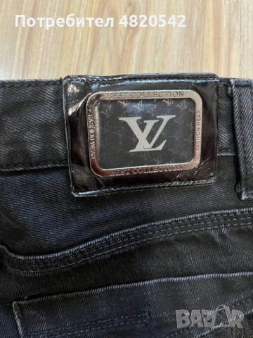 Дънки на марката Louis Vuitton, снимка 5 - Детски панталони и дънки - 54648448