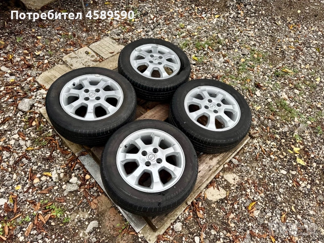 4бр.Алуминиеви джанти RONAL 15цола 4x100 за Opel Combo,Chevrolet Spark,Aveo,Fiat Punto, снимка 3 - Гуми и джанти - 55282174