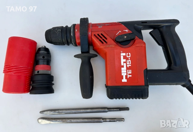 Hilti TE 15-C - Електрически перфоратор 710W 2.2J, снимка 3 - Перфоратори - 54459415
