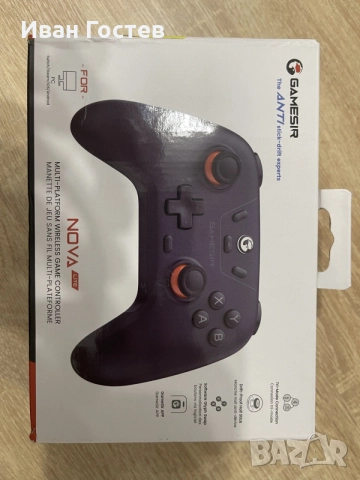 Геймърски контролер GameSir Nova Lite (Безжичен / Hall Effect) + Кейс за съхранение, снимка 3 - Джойстици и геймпадове - 55437135