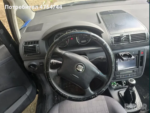 Seat Alhambra 1.9tdi 2006 7 местна, снимка 5 - Автомобили и джипове - 55415353