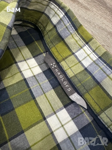 Оригинална мъжка риза Haglofs Frode L/S Shirt размер ХЛ, снимка 4 - Ризи - 54539447