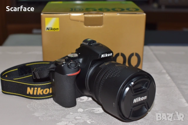 Продавам Nikon D5600 КАТО НОВ!!!
