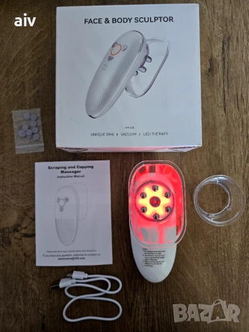 AM-820 Unique Face & Body Sculptor – 4в1 професионален уред за целулит, стягане и оформяне