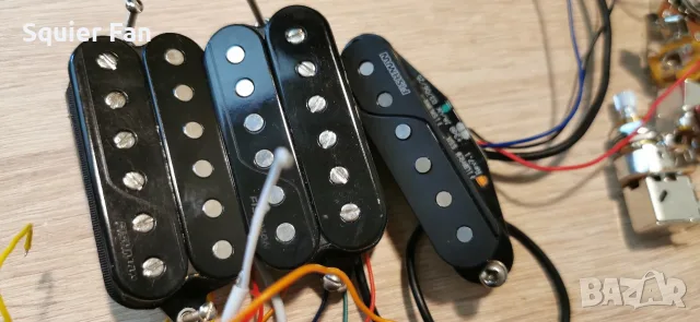 Fishman Fluence Open Core и SSA - Комплект Адаптери HSH с батерия, снимка 7 - Китари - 55593608