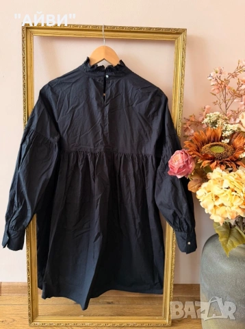 ONLY Нова памучна рокля тип риза, снимка 8 - Рокли - 54056612