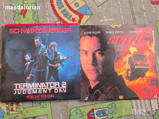 1993 PIONEER TERMINATOR 2: JUDGEMENT DAY SPECIAL WIDESCREEN EDITION LASER DISC, Speed