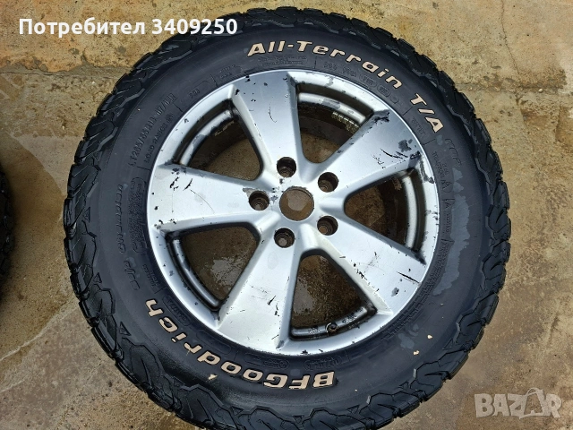 Гуми с джанти Porsche Cayenne 2004, снимка 4 - Гуми и джанти - 54660450