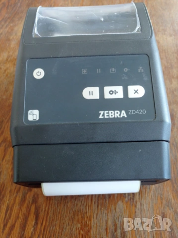 Етикетен баркод принтер Zebra ZD420 + Cutter