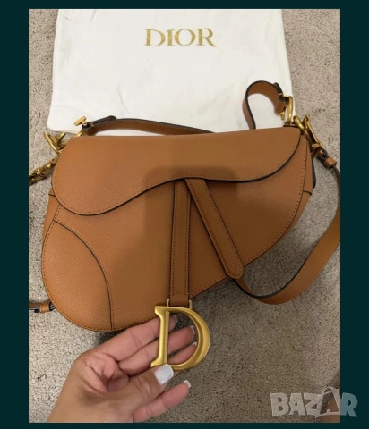 Dior маркова чанта естествена кожа