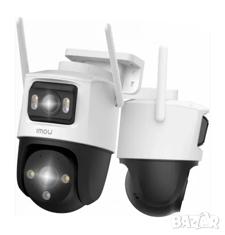 Двойна Wi-Fi Камера IMOU Cruiser Dual 10MP (2x5MP) - Въртяща, Външна, Smart, снимка 4 - IP камери - 55400839