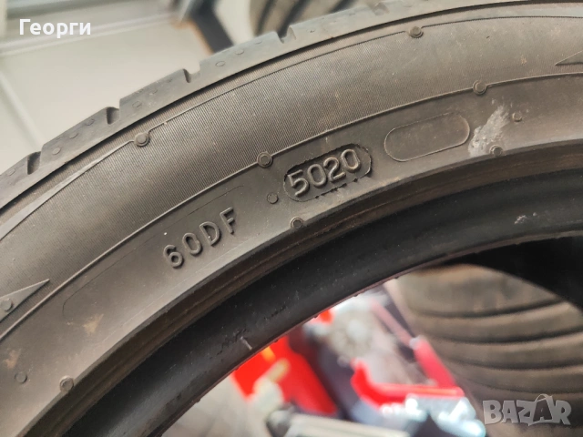 2бр. летни гуми 225/45/17 Nokian, снимка 4 - Гуми и джанти - 54394262