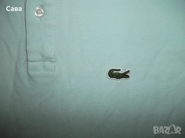 Тениски LACOSTE  мъжки,С-М, снимка 4 - Тениски - 55590529