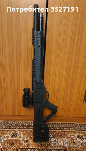 Въздушна пушка PCP Hatsan Invader Auto - кал. 6,35 мм, снимка 3 - Въздушно оръжие - 54244182