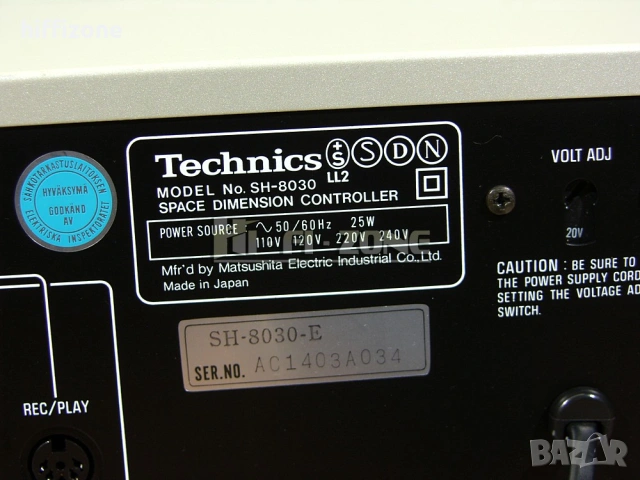 ЕКВАЛАЙЗЕР  Technics sh-8030 , снимка 9 - Еквалайзери - 54834354