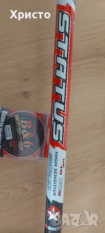 Нов комплект от 6м болонеза с макара и влакно, въдица, риболов , снимка 5 - Въдици - 54035646