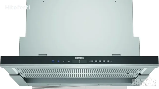 Разопакован ,без опаковка Siemens li69sa684, iQ700, Абсорбатор с плосък екран, 60 см, неръждаема сто, снимка 5 - Абсорбатори - 55562982