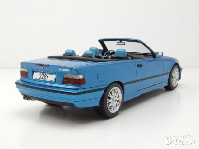 BMW 328i Cabrio E36 1996 - мащаб 1:18 на MCG моделът е нов в кутия, снимка 3 - Колекции - 54823247