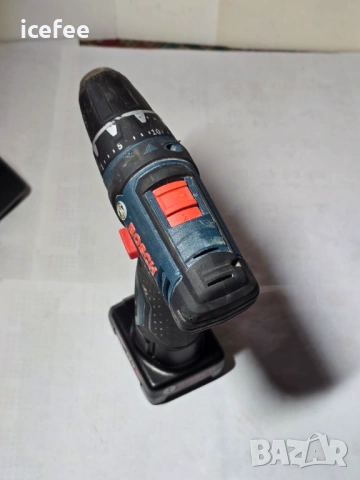 Bosch GSR 12V-15 малък винтоверт с 4 ah батерия и зарядно, снимка 6 - Винтоверти - 54318624