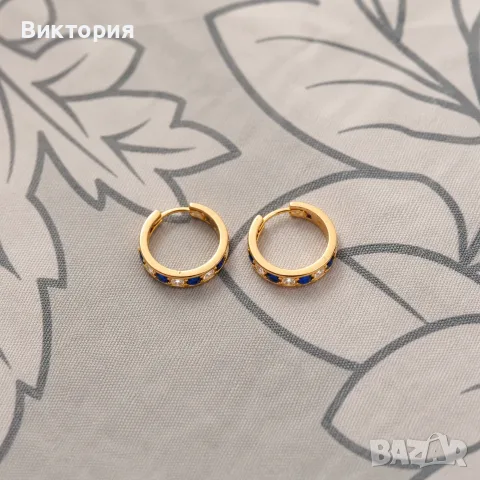 Детски златни обеци, снимка 3 - Обеци - 55393580