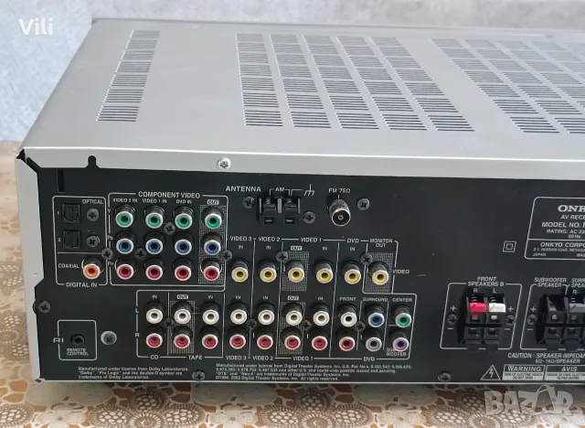 🎵 Onkyo HT-R340 🎵, снимка 7 - Ресийвъри, усилватели, смесителни пултове - 55342649