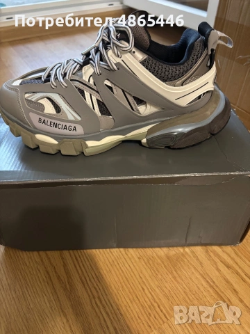 Balenciaga track grey , снимка 8 - Ежедневни обувки - 55015220
