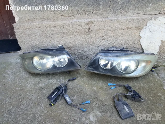 Ксенонови фарове за бмв е90, снимка 2 - Части - 55639942