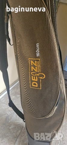 Троен твърд калъф dezz fishing 160см , снимка 3 - Такъми - 54932105